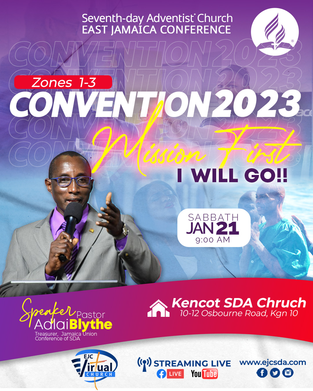 East Jamaica Conference of Seventhday Adventists Convention 2023