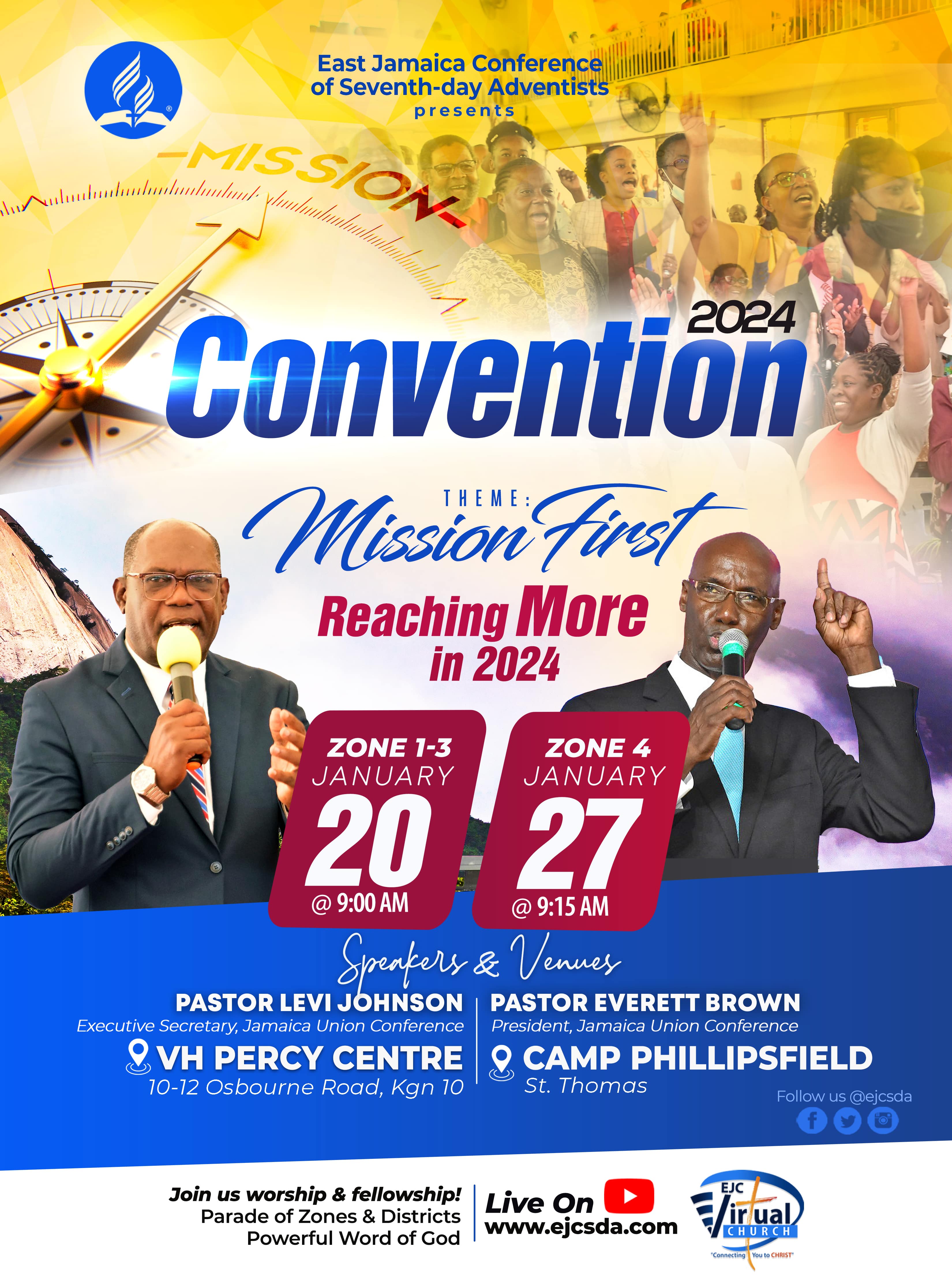 East Jamaica Conference of Seventhday Adventists Convention 2024